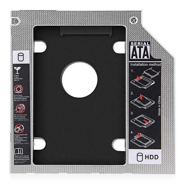 Carbon 2nd 2.5" Sata HDD/SSD Caddy Tray Pro Seies