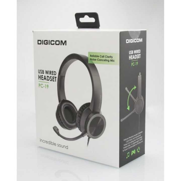Digicom PC-19 USB WIRED HEADSET - Image 3