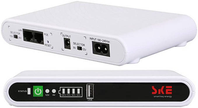 Mini DC UPS Poe 530p Router UPS 8800 mah - Image 4
