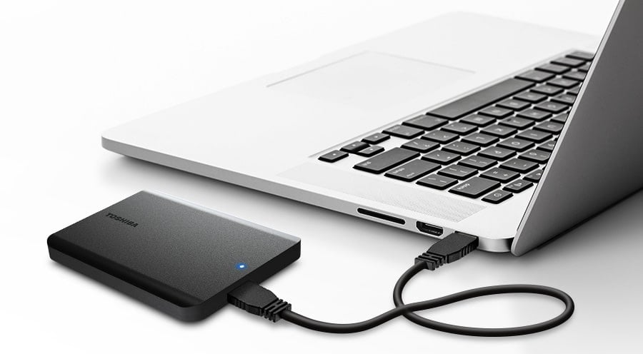 Toshiba Portable Storage | Canvio Basics | External Hard drive - Image 2