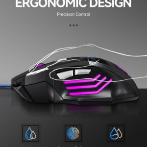 BIAGJI G8 Wired Gaming Mouse / RGB / Black