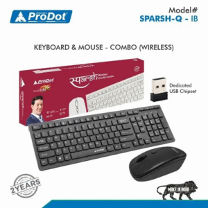 ProDot Sparsh (Made in India) Wireless Keyboard and Mouse Combo